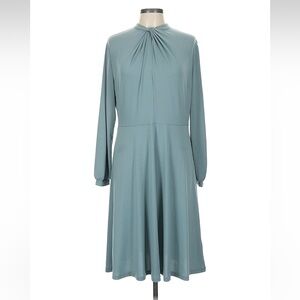 H&M Egg Blue Long Sleeve Dress